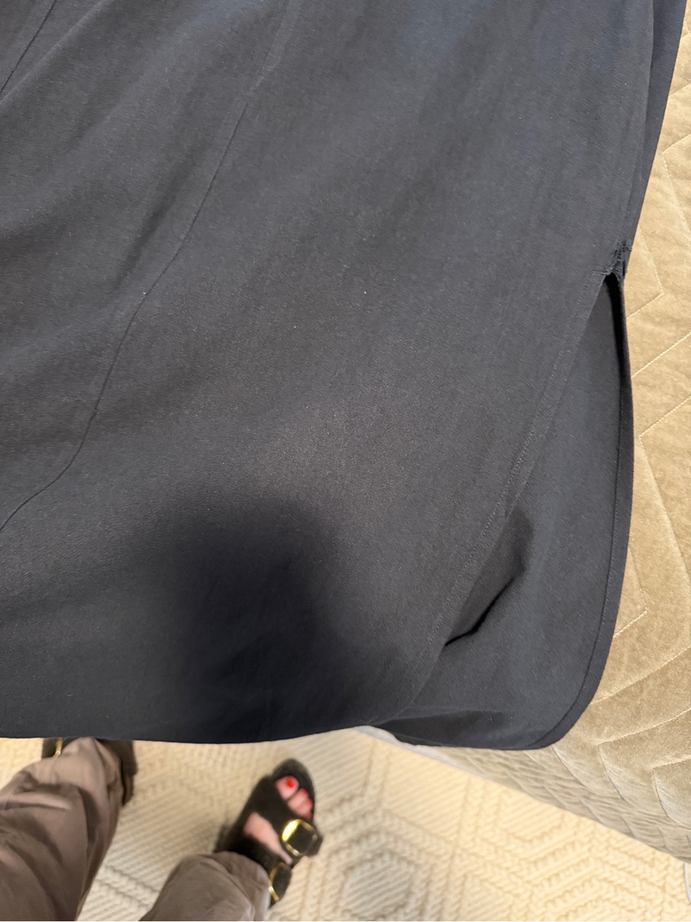Free People Black Halter Tie Back Maxi Dress - Picture 3 of 6